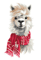 " ФРЕЯ" PNB/ PS- 044 Набор для раскрашивания по номерам 30 х 20 см " Пушистый альпака" 