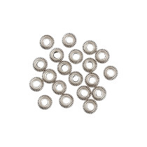 " Zlatka" Рондель MRR- 01 7 мм 20 шт 01 под античное серебро