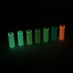 Нитки для вышивания " Gamma" Люминесцентные нитки ( светящиеся в темноте) GDT- 150/ 2 100% полиэстер 200 я 183 м №2 гр. белый